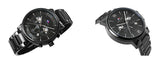 Tommy Hilfiger Evan Chronograph Quartz Black Dial Black Steel Strap Watch For Men - 1710410 Authentic Buy Shop Now