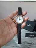 Coach Madison White Dial Black Leather Strap Watch for Women - 14503396 Authentic Buy Shop Now