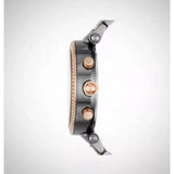 Michael Kors Parker Chronograph Grey Dial Two Tone Steel Strap Watch For Women - MK6440 Authentic Buy Shop Now