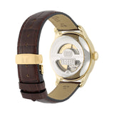 Tissot Le Locle Automatic Gold Dial Brown Leather Strap Watch For Men - T41.5.413.73 Authentic Buy Shop Now