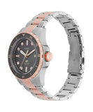 Fossil Blue Dive Three Hand Gray Dial Two Tone Steel Strap Watch For Women - ES5348