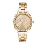 Michael Kors Nia Quartz Gold Dial Gold Steel Strap Watch For Women - MK3989 Authentic Buy Shop Now