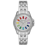 Michael Kors Pilot Quartz Silver Dial Silver Steel Strap Watch For Women - MK7368 Authentic Buy Shop Now