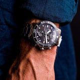 Tissot Seastar 1000 Chronograph Black Dial Silver Steel Strap Watch For Men - T120.417.11.051.00 Authentic Buy Shop Now