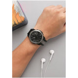 Fossil Grant Chronograph Black Dial Two Tone Steel Strap Watch for Men - FS5269 Authentic Buy Shop Now