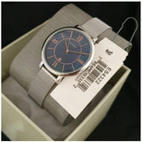 Fossil Jacqueline Mother of Pearl Blue Dial Silver Mesh Strap Watch for Women - ES4322 Authentic Buy Shop Now