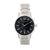 Emporio Armani Sportivo Black Dial Silver Stainless Steel Watch For Men - AR2457 Authentic Buy Shop Now