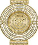 Guess Dream Quartz Gold Dial Gold Mesh Strap Watch For Women - GW0550L2 Authentic Buy Shop Now