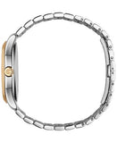 Gucci G Timeless Quartz Silver Dial Two Tone Steel Strap Watch For Men - YA126450 Authentic Buy Shop Now