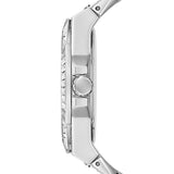 Guess Zeus Multifunction Diamonds Silver Dial Silver Steel Strap Watch for Men - GW0209G1 Authentic Buy Shop Now