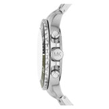 Michael Kors Everest Chronograph Black Dial Silver Steel Strap Watch For Men - MK8976 Authentic Buy Shop Now