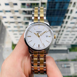 Tissot T Classic Dream White Dial Two Tone Steel Strap Watch for Men - T033.410.22.011.01 Authentic Buy Shop Now