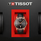 Tissot T Classic Chemin Des Tourelles Powermatic 80 Brown Dial Brown Leather Strap Watch for Men - T099.407.36.447.00 Authentic Buy Shop Now