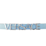 Versace V Flare Silver Dial Blue Leather Strap Watch for Women - VEBN00118 Authentic Buy Shop Now