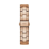 Guess Crystal Clear Rose Gold Dial Rose Gold Steel Strap Watch for Women - GW0470L3 Authentic Buy Shop Now