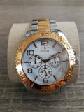 Guess BFF Multifunction Silver Dial Two Tone Steel Strap Watch for Women - W0231L5 Authentic Buy Shop Now
