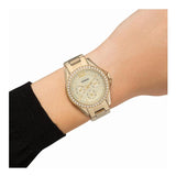 Fossil Riley Gold Dial Gold Steel Strap Watch for Women - ES3203 Authentic Buy Shop Now