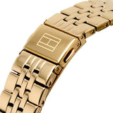 Tommy Hilfiger Monica Quartz White Dial Gold Steel Strap Watch For Women - 1782593 Authentic Buy Shop Now