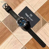 Tag Heuer Aquaracer Quartz Blue Dial Black Rubber Strap Watch for Men - WAY1112.FT8021 Authentic Buy Shop Now