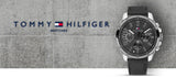 Tommy Hilfiger Decker Black Dial Black Leather Strap Watch for Men - 1791563 Authentic Buy Shop Now
