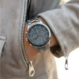 Lacoste Boston Gray Dial Two Tone Steel Strap Watch for Men - 2011112 Authentic Buy Shop Now