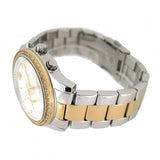 Guess Mini Spectrum Analog Silver Dial Two Tone Steel Strap Watch For Women - W0122L2 Authentic Buy Shop Now