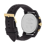 Armani Exchange Outerbanks Chronograph Black Dial Black Steel Strap Watch For Men - AX7105 Authentic Buy Shop Now
