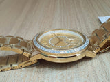 Michael Kors Madelyn Quartz Gold Dial Gold Steel Strap Watch For Women - MK6287 Authentic Buy Shop Now
