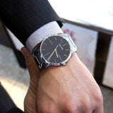 Calvin Klein City Black Dial Silver Steel Strap Watch for Men - K2G2G14C Authentic Buy Shop Now