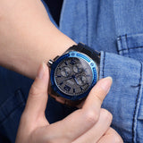 Guess Flagship Multifunction Chronograph Grey Dial Grey Steel Strap Watch for Men - W0601G1 Authentic Buy Shop Now
