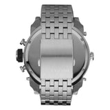 Diesel Mr Daddy 1.0 Black Dial Stainless Steel Stainless Watch For Men - DZ7221 Authentic Buy Shop Now