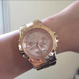 Michael Kors Dylan Rose Gold Dial Rose Gold Steel Strap Watch for Women - MK5314 Authentic Buy Shop Now