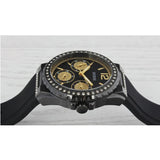 Guess Starlight Black Dial Black Rubber Strap Watch for Women - W0846L1 Authentic Buy Shop Now