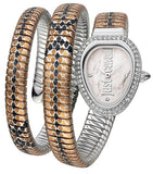 Just Cavalli Glam Snake White Dial Multicolor Steel Strap Watch for Women - JC1L163M0215 Authentic Buy Shop Now