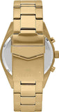 Maserati Competizione Chronograph Blue Dial Gold Steel Strap Watch For Men - R8853100026 Authentic Buy Shop Now
