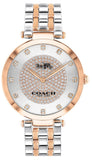 Coach Park Silver Dial Two Tone Steel Strap Watch for Women - 14503644 Authentic Buy Shop Now