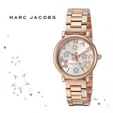 Marc Jacobs Classic White Dial Rose Gold Steel Strap Watch for Women - MJ3582 Authentic Buy Shop Now