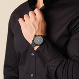 Maserati Epoca Chronograph Black Dial Black Mesh Strap Watch For Men - R8873618013 Authentic Buy Shop Now