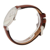 Daniel Wellington Classy St Mawes White Dial Brown Leather Strap Watch For Women - DW00100067 Authentic Buy Shop Now