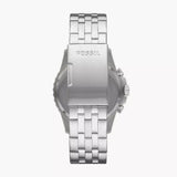 Fossil FB-01 Chronograph Black Dial Silver Steel Strap Watch for Men - FS5837 Authentic Buy Shop Now