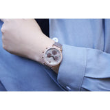 Swarovski Passage Chrono Grey Dial Grey Leather Strap Watch for Women - 5580348 Authentic Buy Shop Now