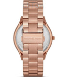 Michael Kors Runway Rose Gold Dial Rose Gold Steel Strap Watch For Women - MK5853 Authentic Buy Shop Now