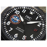 IWC Pilot’s Watch Mark XVIII Top Gun Edition “SFTI” Black Dial Green Nylon Strap Watch for Men - IW324712 Authentic Buy Shop Now