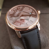 Burberry The Classic Brown Dial Brown Leather Strap Watch for Men - BU10012 Authentic Buy Shop Now