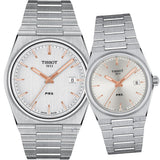 Tissot PRX Quartz Silver Dial Silver Steel Strap Watch for Men - T137.410.11.031.00 Authentic Buy Shop Now