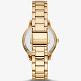 Michael Kors Tibby Pave Gold Dial Gold Steel Strap Watch for Women - MK1057 Authentic Buy Shop Now