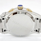 Salvatore Ferragamo 1927 Chrono Silver Dial Two Tone Steel Strap Watch for Men - SFKZ00523 Authentic Buy Shop Now