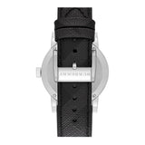 Burberry The City Grey Dial Black Leather Strap Watch for Men - BU9030 Authentic Buy Shop Now