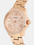 Fossil Cecile Rose Gold Dial Rose Gold Steel Strap Watch for Women - AM4483 Authentic Buy Shop Now