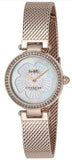 Coach Park Mother of Pearl Dial Rose Gold Mesh Bracelet Watch for Women - 14503511 Authentic Buy Shop Now